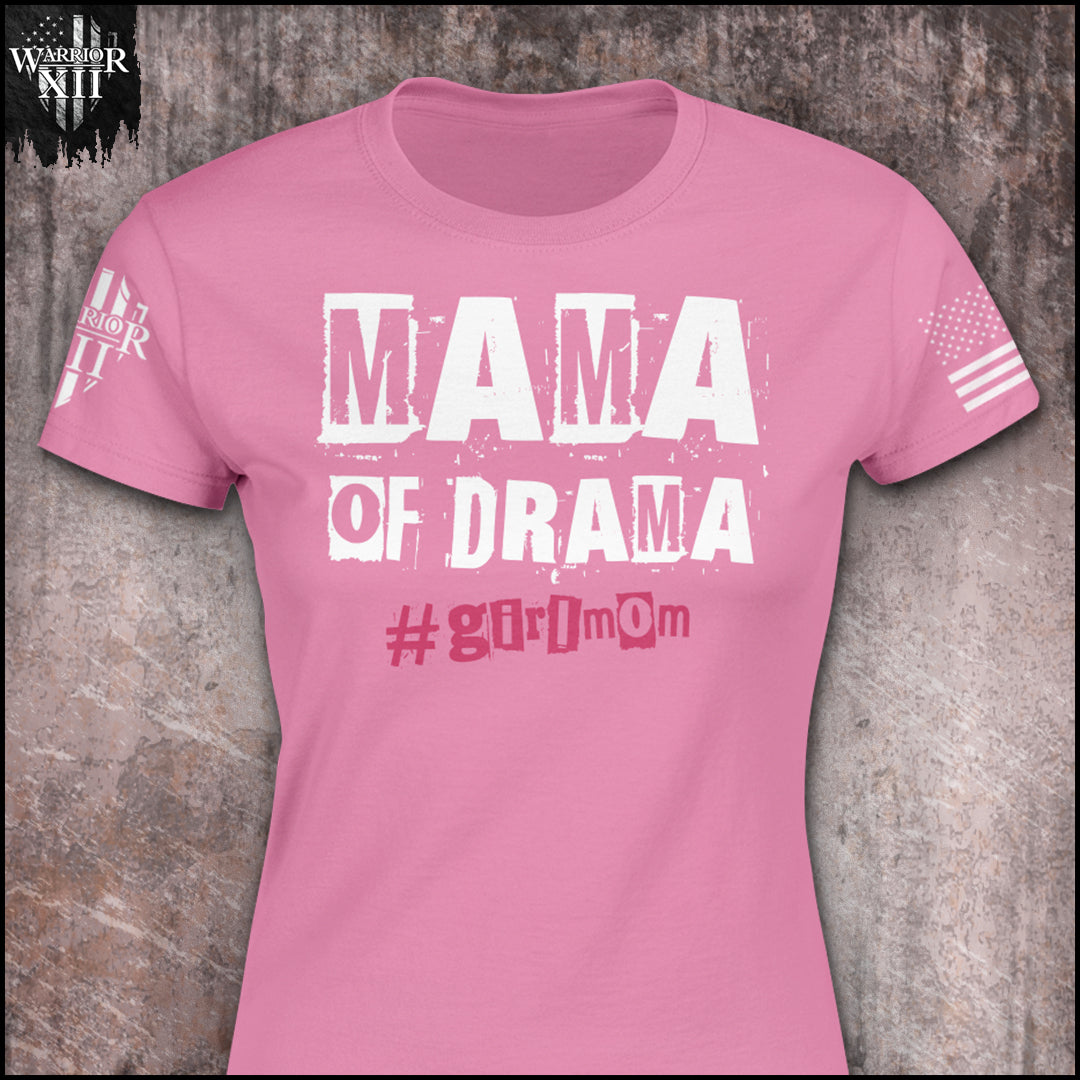 "Girl Mom" is printed on a Pink t-shirt with the main design printed on the the front and the back of this t-shirt has no printing. This shirt features our brand logo on the right sleeve and the American Flag on the left sleeve.