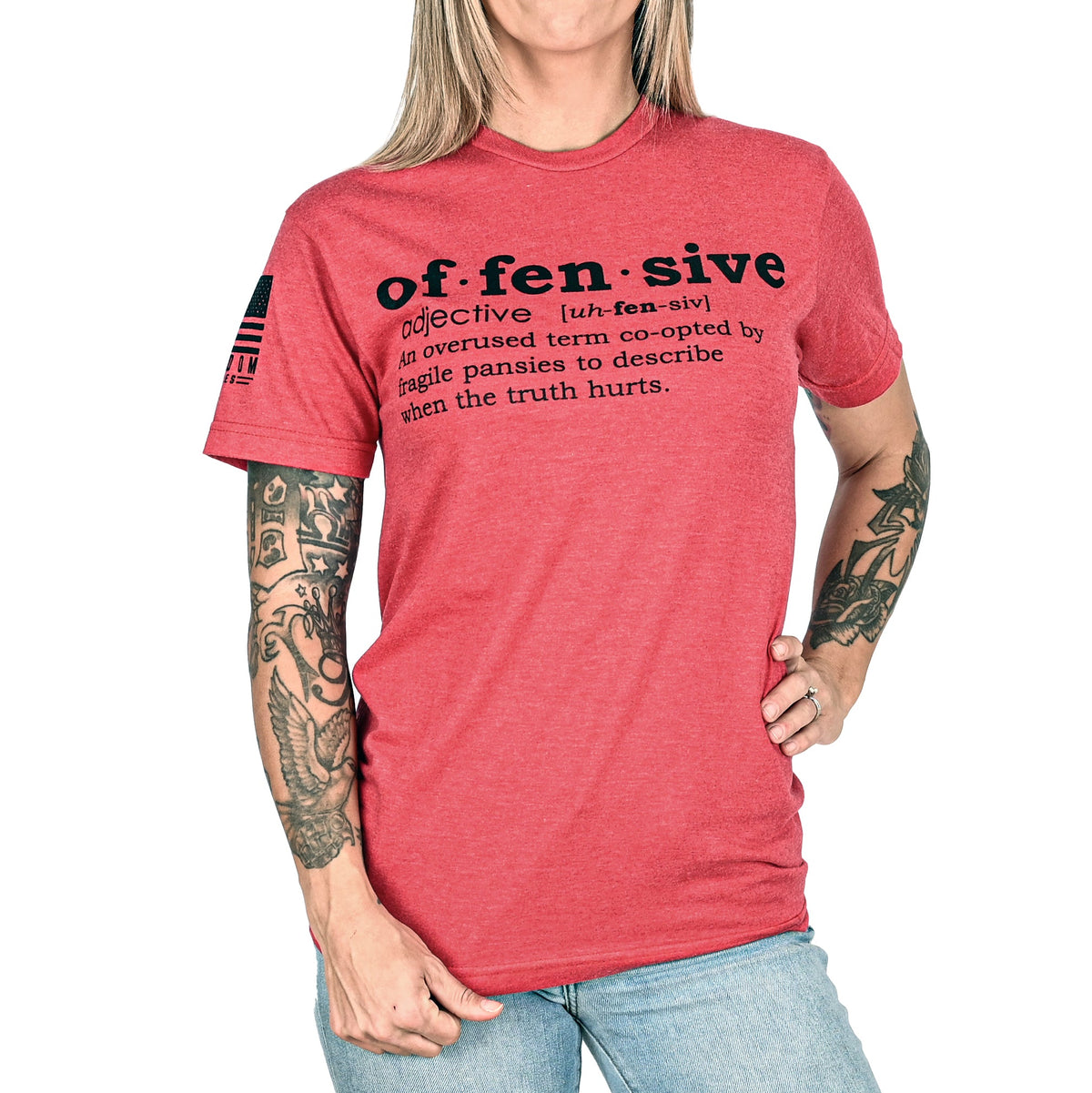 Women's Offensive Defined Boyfriend Fit T-Shirt