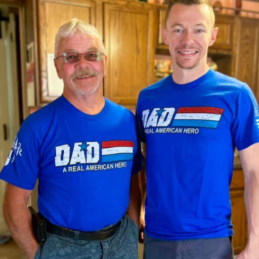 Honor the Hero in Your Life with the Dad - A Real American Hero T-Shirt