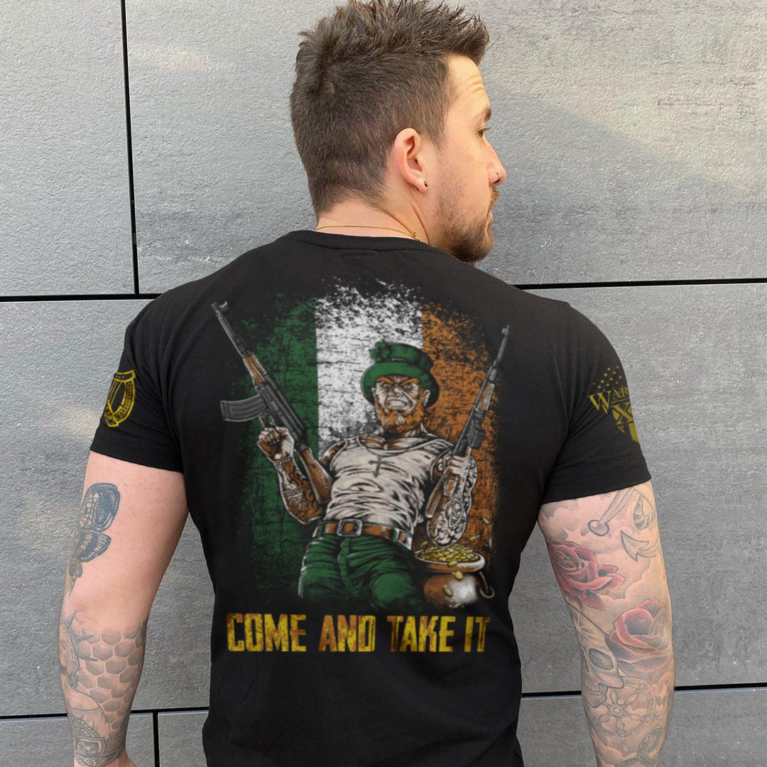 Why the Irish Come And Take It T-Shirt is Perfect for Patriots with Irish Roots