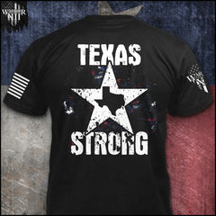 Introducing our Texas Strong T-shirt, a bold black tee featuring the iconic Lone Star emblem surrounded by closed borders, symbolizing Texas's stance on immigration.   Crafted for comfort and durability, this shirt is a powerful statement of Texan pride and resilience. Stand strong for the Lone Star State with style and conviction. 