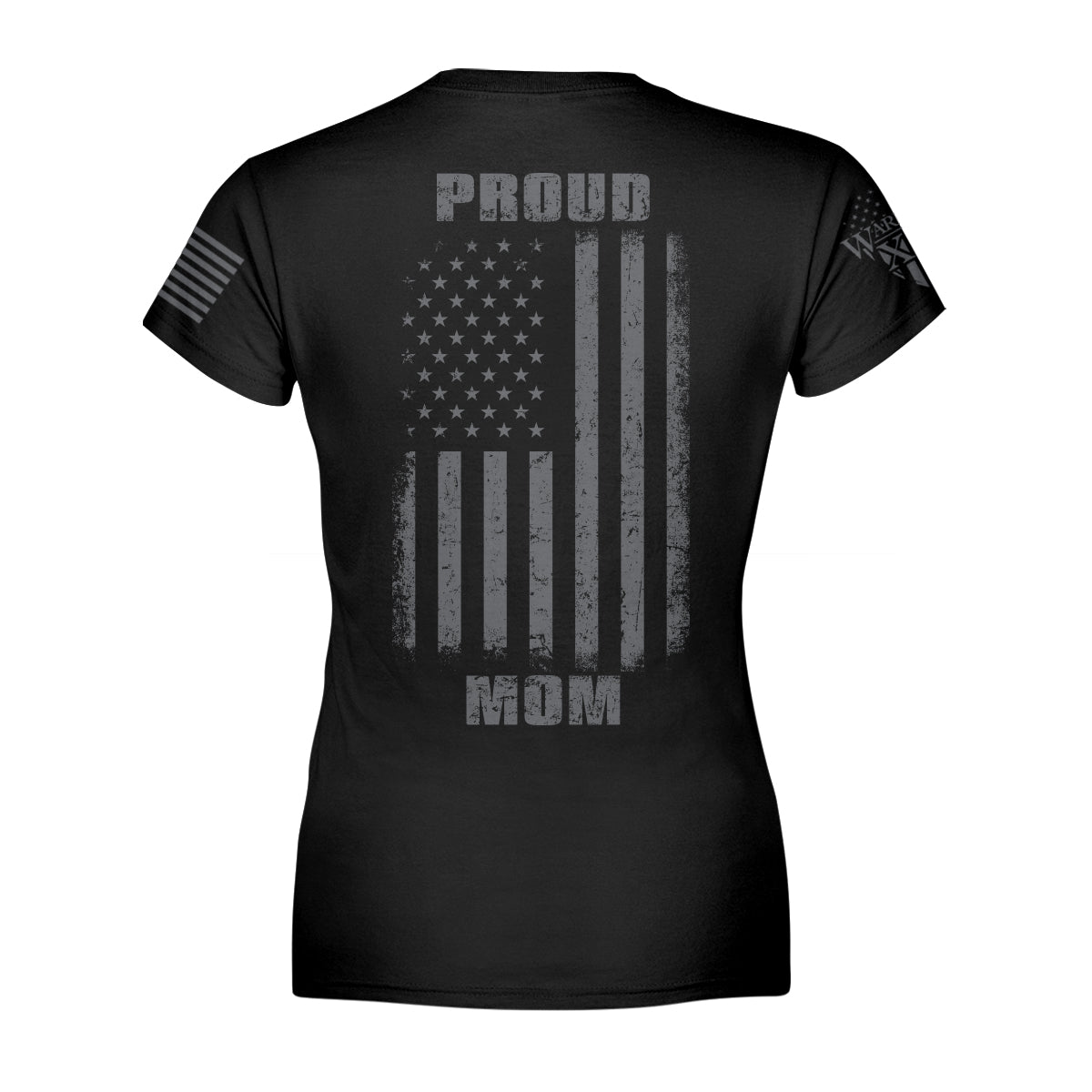 The back of "Proud Mom" featuring the main design of, Proud mom.