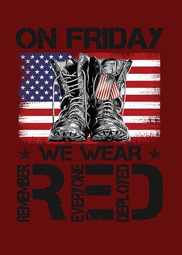 RED Friday Boots