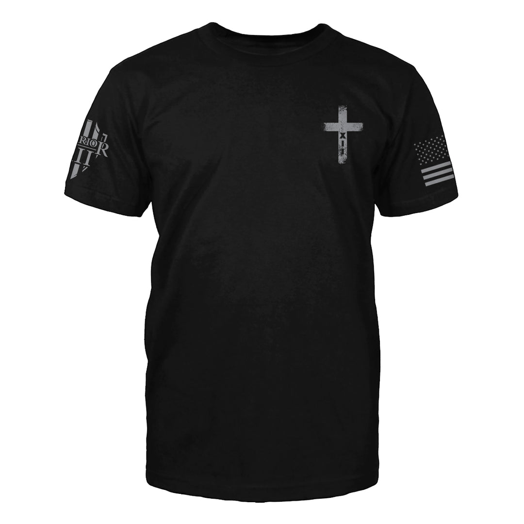 Warrior 2 Faith Over Fear, Cross Of Courage T-shirt