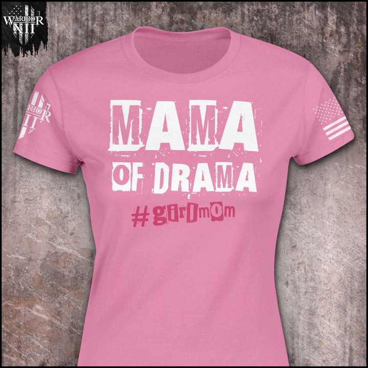 "Girl Mom" is printed on a Pink t-shirt with the main design printed on the the front and the back of this t-shirt has no printing. This shirt features our brand logo on the right sleeve and the American Flag on the left sleeve.