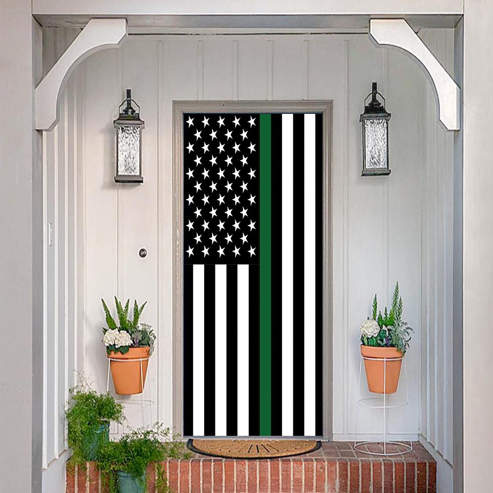 Thin Green Line Flag