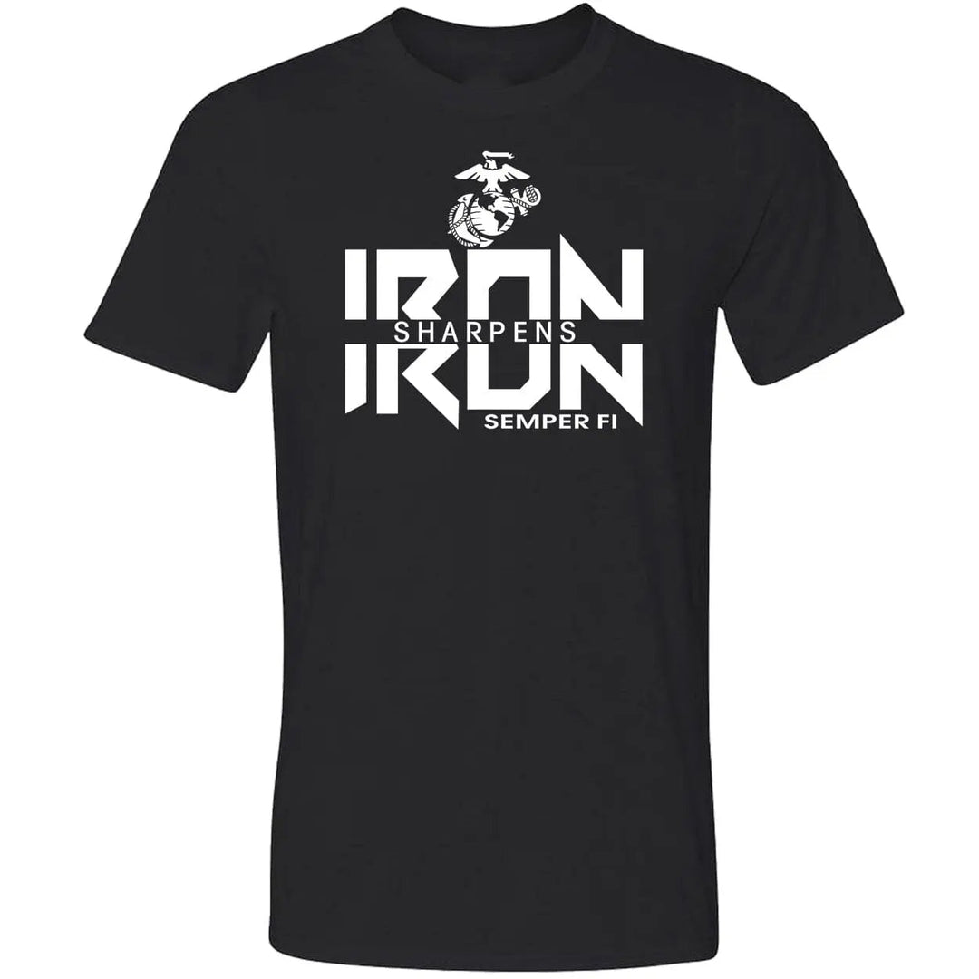 Combat Charged Iron Sharpens Iron Performance Tee