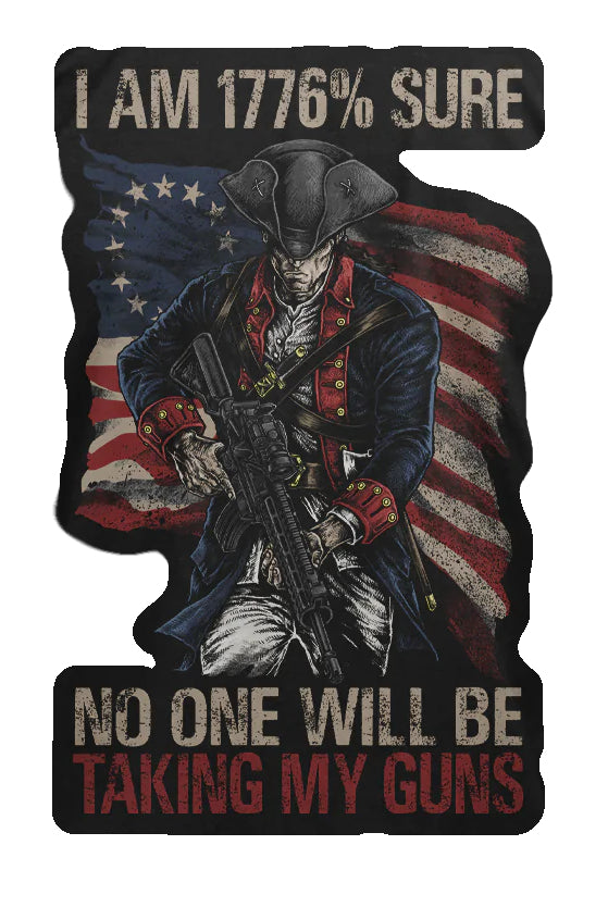 1776% Sure printed patch