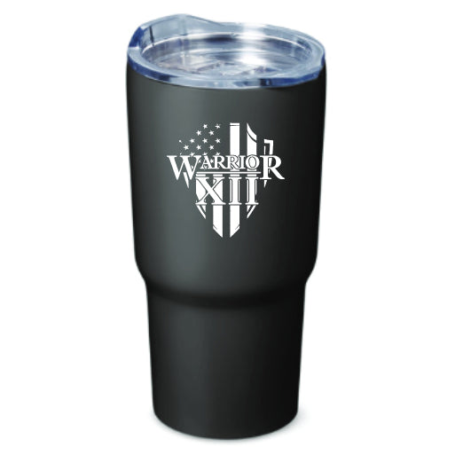 20oz Double Wall Tumbler With Vacuum Sealer Lid from Warrior 12