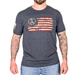 Men's 2A Betsy Ross Flag Patriotic T-Shirt