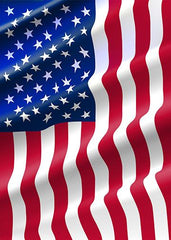 American Flag Decoration