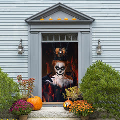 Queen of Death Scary Door Cover