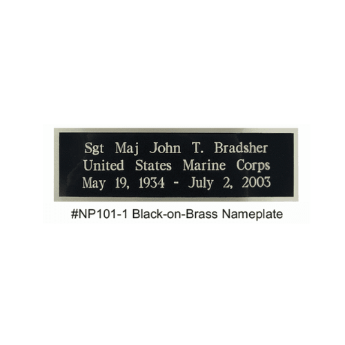 5 X 9.5 Flag Memorial Case, Made By Veterans