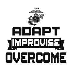 Adapt, Improvise, Overcome 2-Sided Sweatshirt