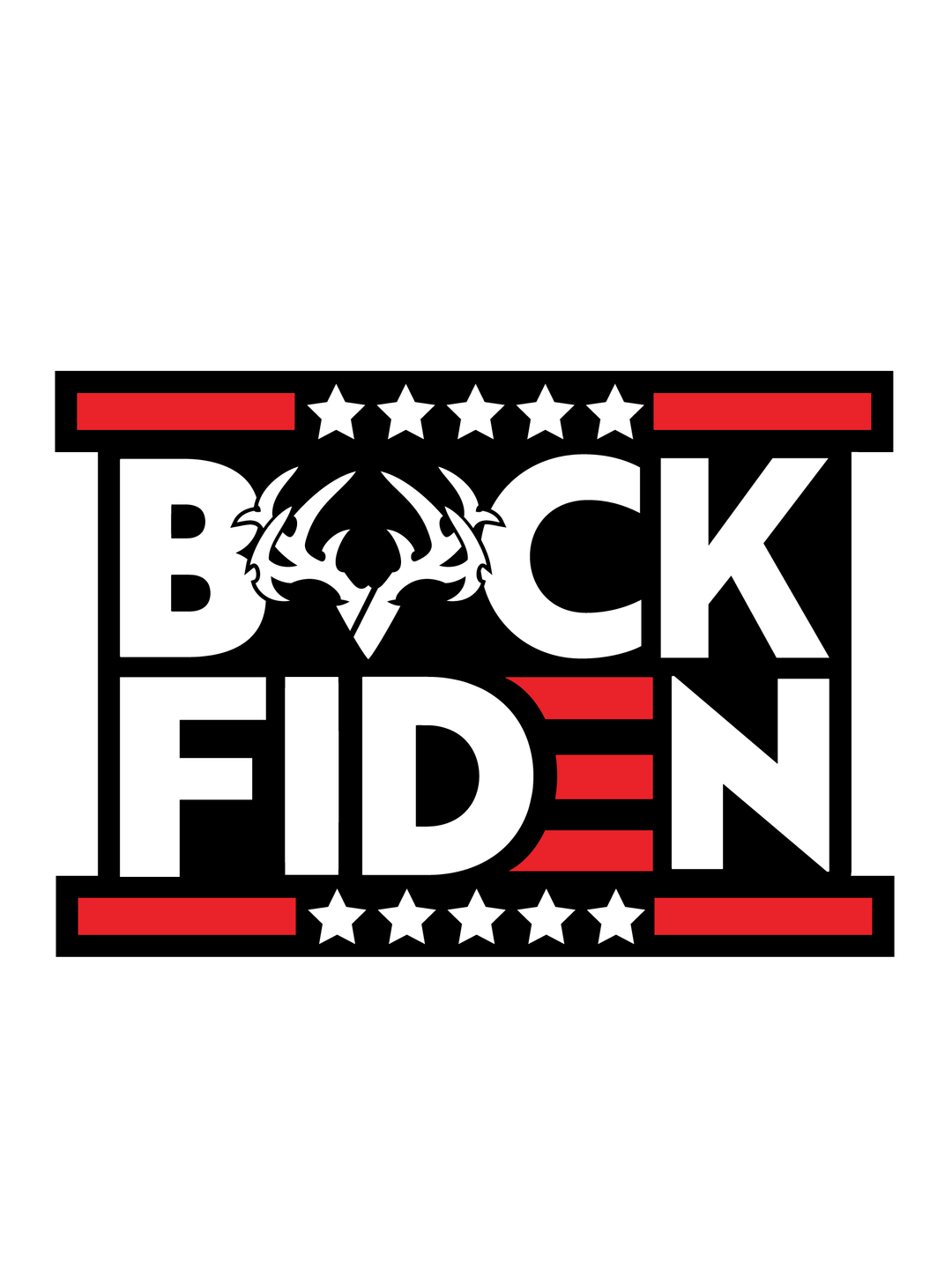 Buck Fiden Beanies,Sticker