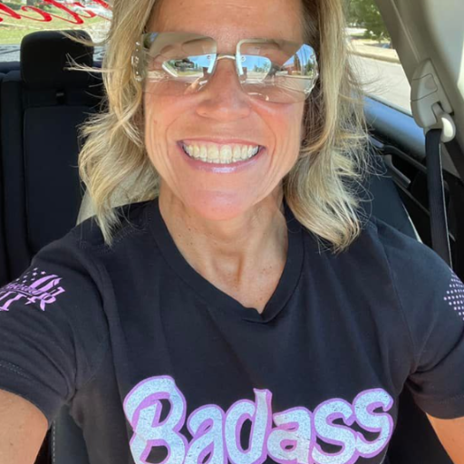 One of our customers enjoying her Badass t-shirt!