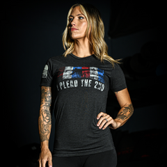 Women's "I Plead the 2nd" T-Shirt by Pew Pew Nation