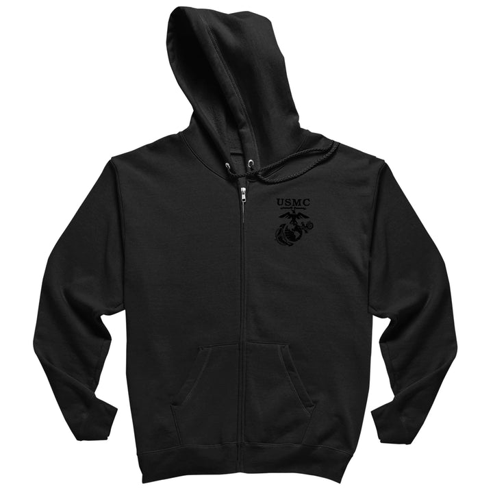 Covert Old School Heritage Embroidered Full-Zip Hoodie