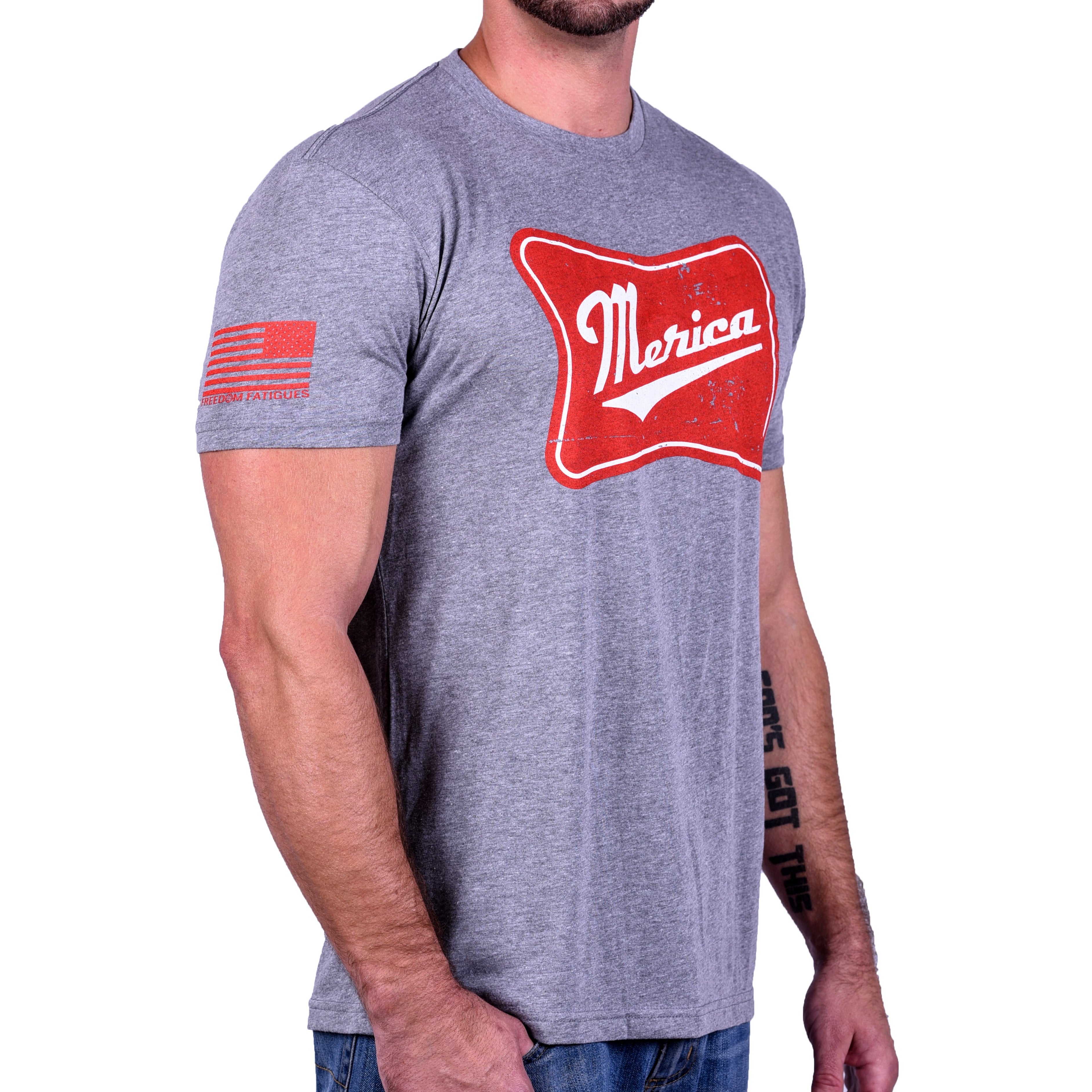 Men's ‘Merica Patriotic T-Shirt