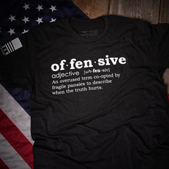 Men's Offensive Defined T-Shirt (Heather Black)
