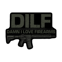 Damn I Love Firearms Magnet