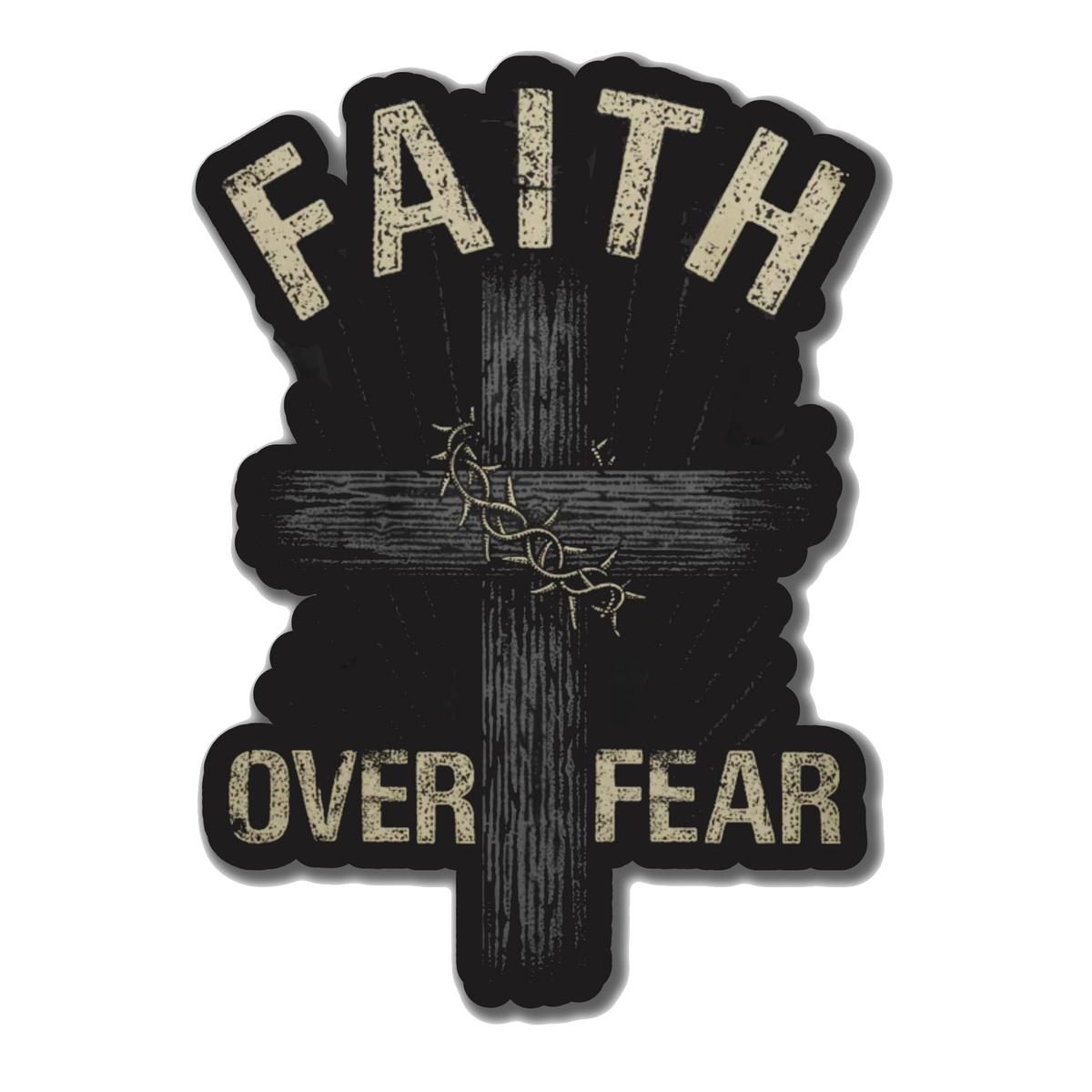Faith Over Fear Decal