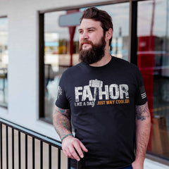 A certified warrior sporting our new Fathor T-Shirt.