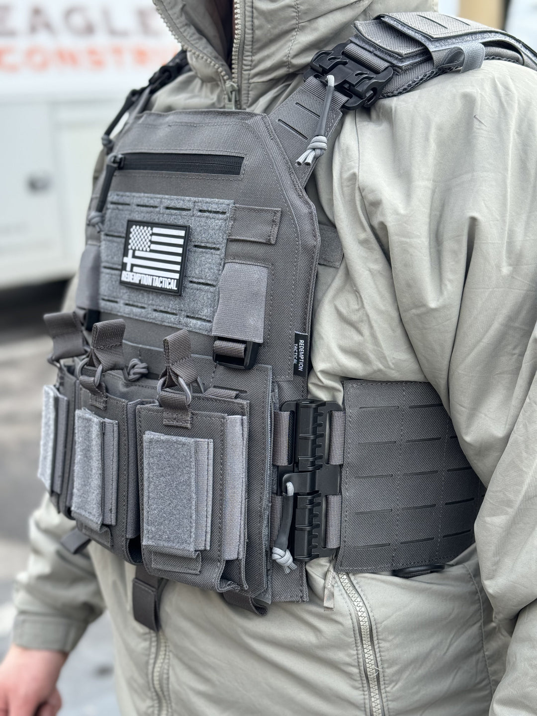 FULL KIT COMBO Crusader 2.0 Armor COMBO PACKAGE LIGHTWEIGHT LEVEL IV (2) 10x12 Front/Back Plates, Plate Carrier Bag