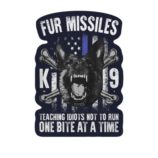 Fur Missile Magnet