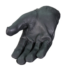 Hot Leathers GVD1014 Black Unlined Deerskin Driving Leather Gloves