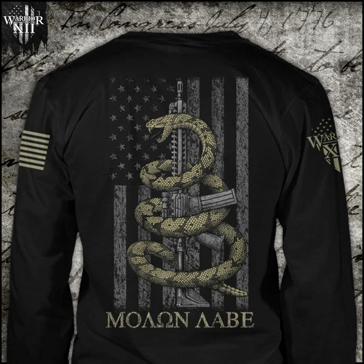 Gadsden Snake Long Sleeve