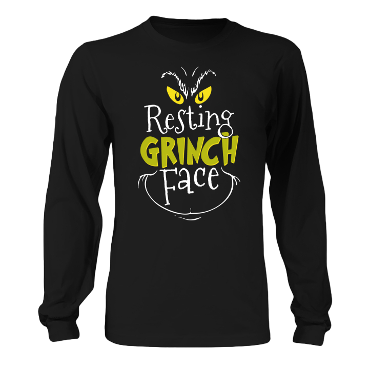 Resting Grinch Face - Long Sleeve