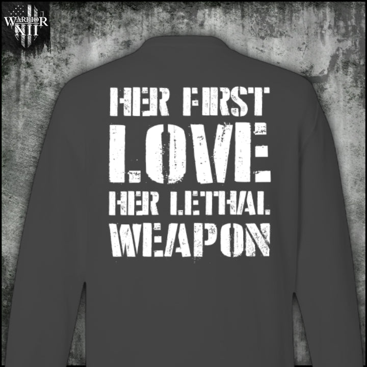 Her Love, Her Weapon - Sweatshirt