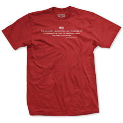 The Highest Obligation Patton Quote T-Shirt