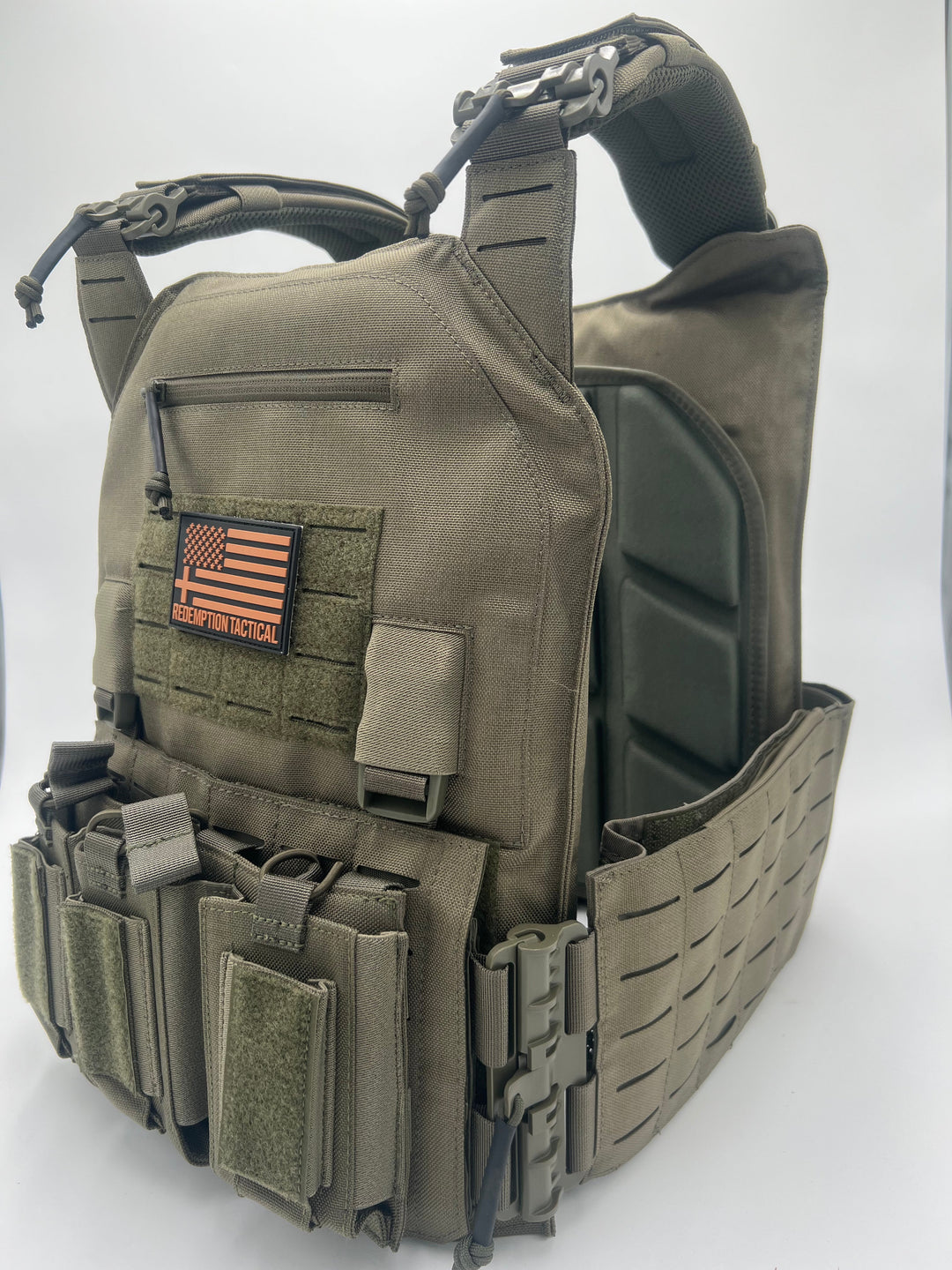 Redemption Tactical "CRUSADER 2.0 XL€� Plate Carrier Vest with Side Cummerbund