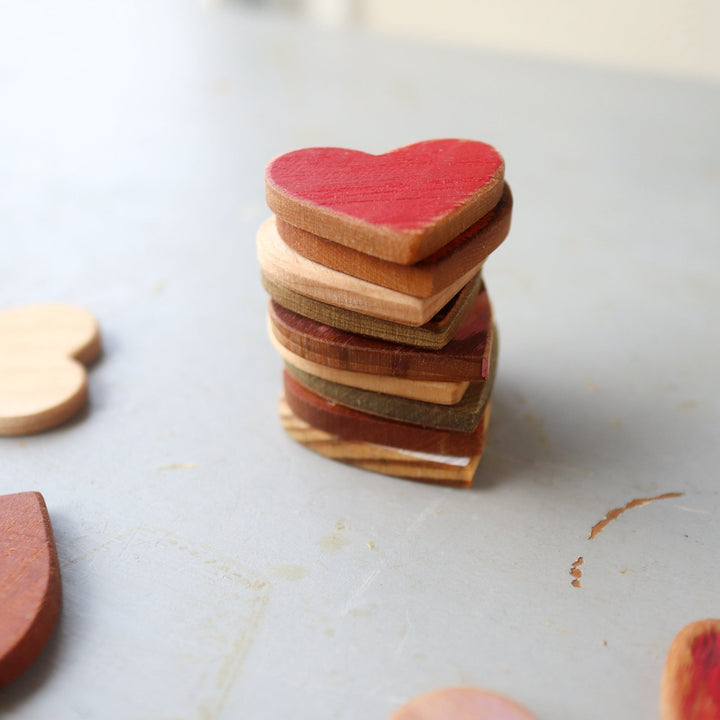 Thin Wooden Hearts