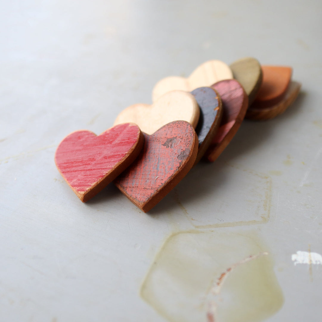 Thin Wooden Hearts