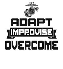 Adapt, Improvise, Overcome 2-Sided Tee
