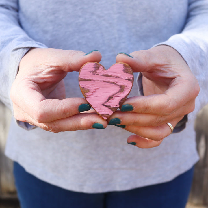 Handmade Wooden Hearts