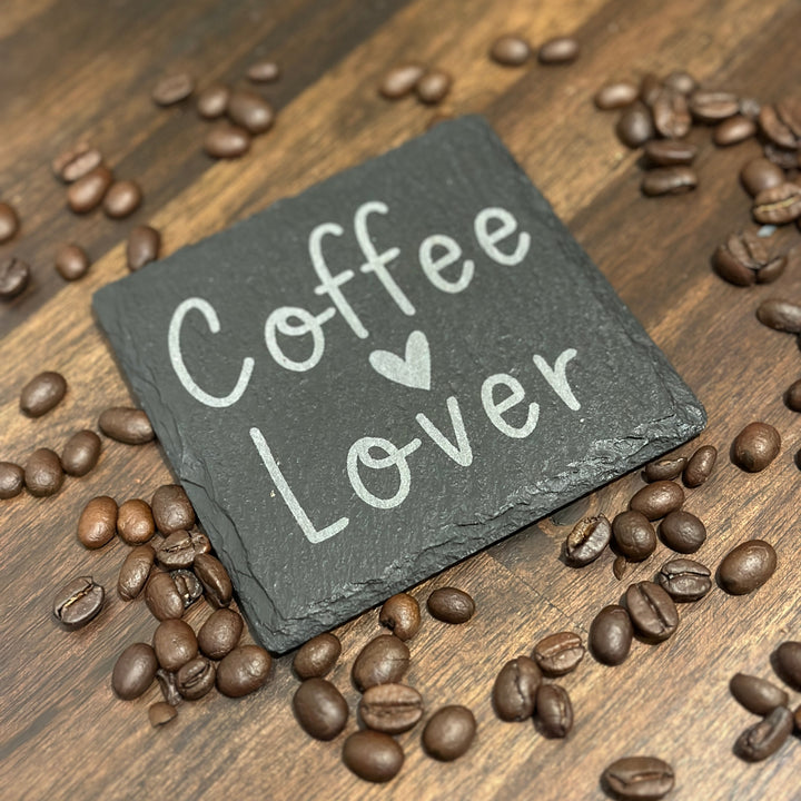 Coffee Lover Slate Coasters | Various Designs