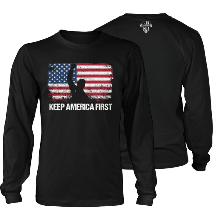 Keep America First - Long Sleeve