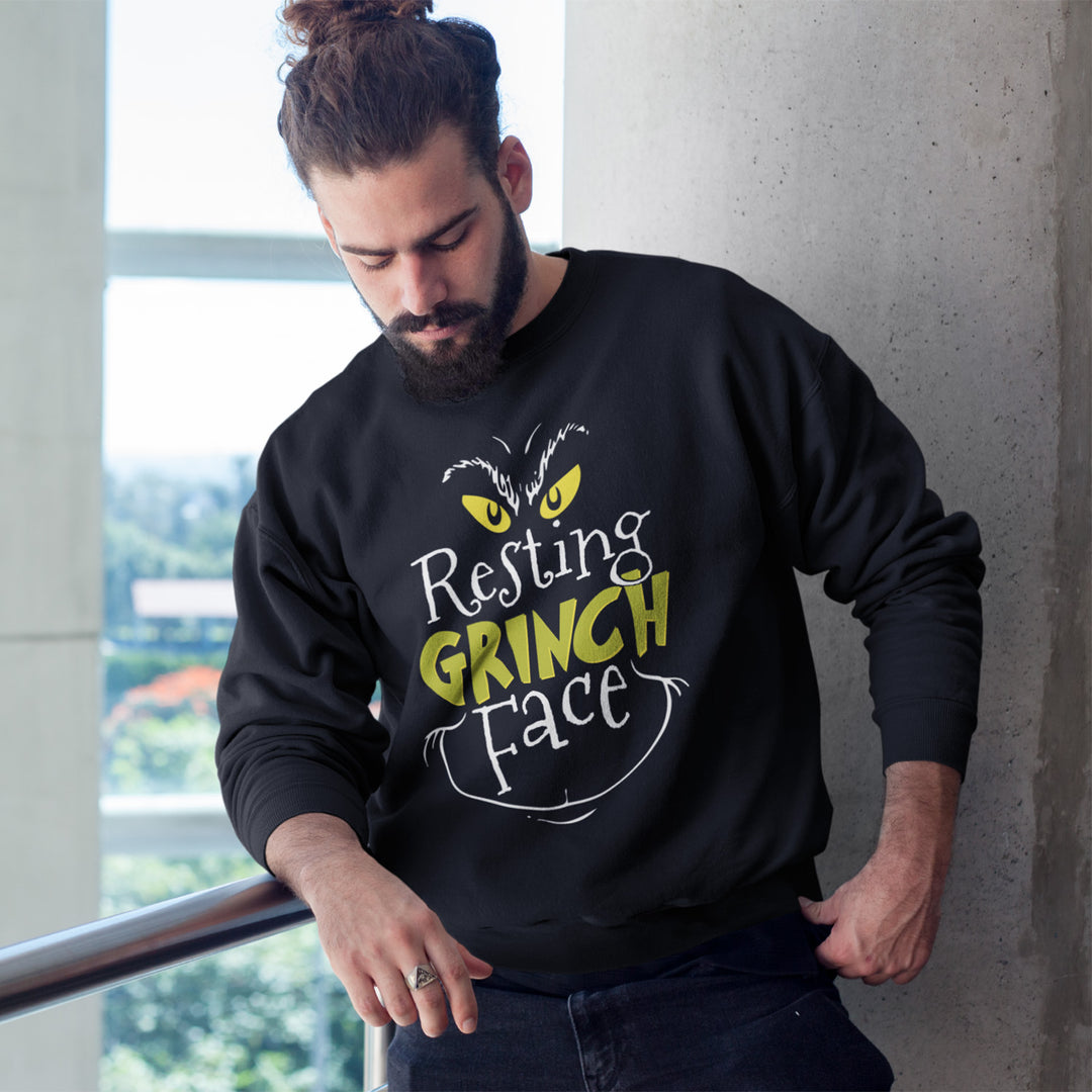 Resting Grinch Face - Sweatshirt