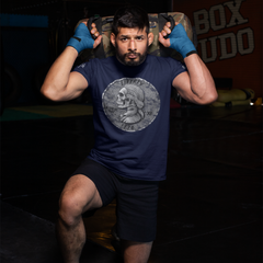 Training like a true warrior in our Liberty Coin T-Shirt.