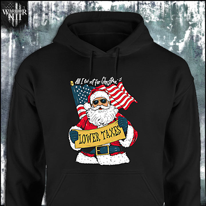 Lower Taxes Hoodie