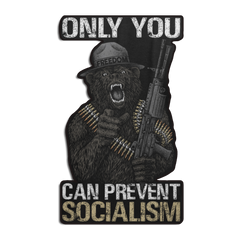 Only You Can Prevent Socialism Decal