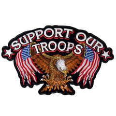 Hot Leathers PPA2022  Support Our Troops 4" x 3" Patch