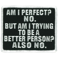 Hot Leathers Better Person 4" X 3" Patch