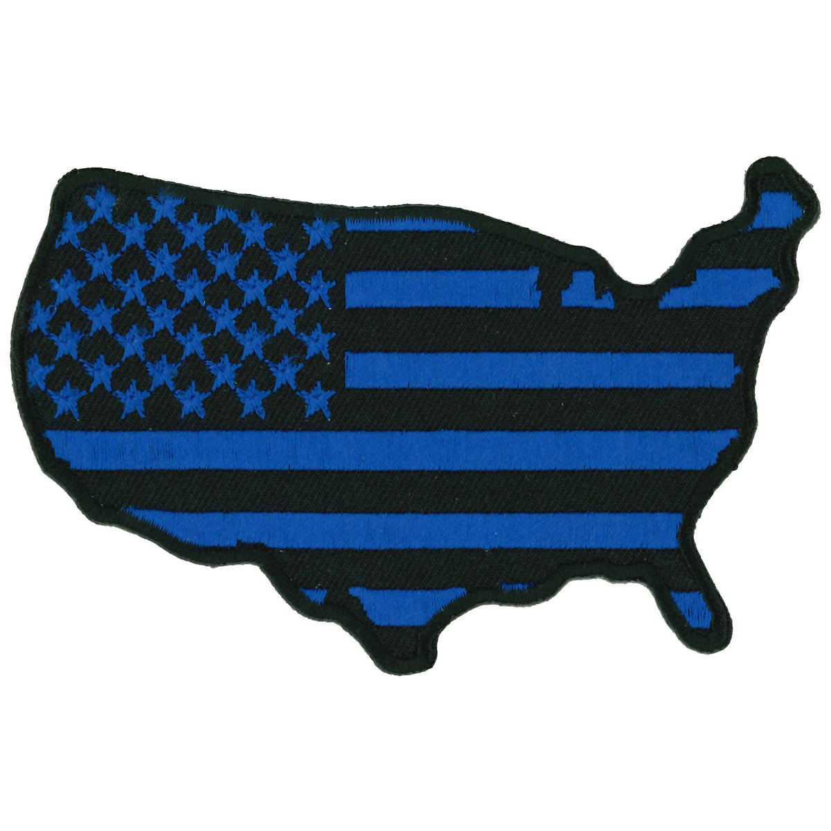 Hot Leathers Blue Country Flag 4" Patch
