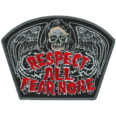 Hot Leathers Respect All Fear None 4" Patch