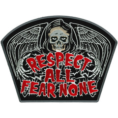Hot Leathers Respect All Fear None 10" Patch